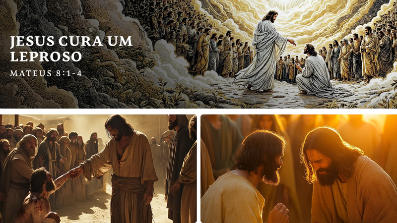 Jesus Cura Leproso